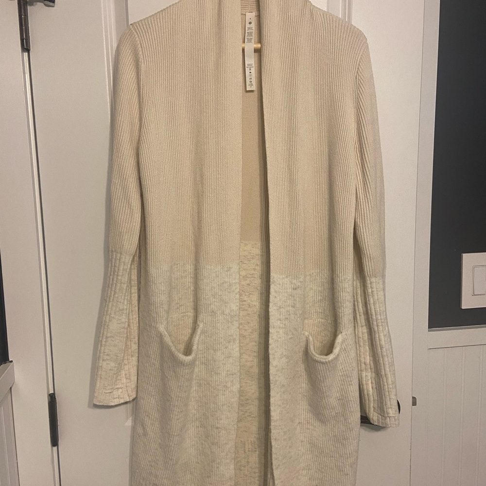 Lululemon Restful Intention Sweater Wrap - SZ 8